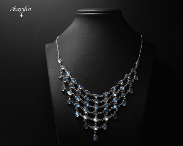 Blue Moonstone necklace