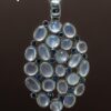 Moonstone & Blue Sapphire Pendant