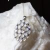 Moonstone & Blue Sapphire Pendant