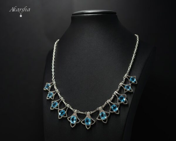 Blue Topaz Necklace