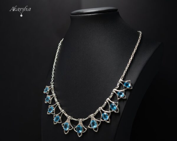 Blue Topaz Necklace