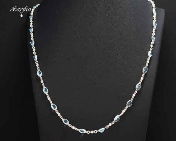4-2 Aquamarine Necklace