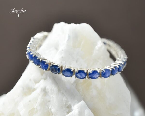 Blue Sapphire silver Bracelets