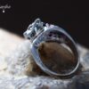 Blue Sapphire & Ruby Leopard Ring