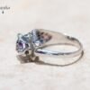Blue Sapphire & Ruby Leopard Ring