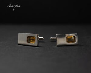 Citrine Cufflinks