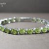 Peridot Silver Bracelet
