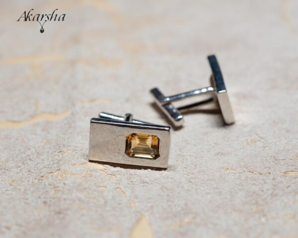 Citrine Cufflinks