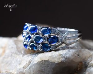 7-1 Blue Sapphire Ring