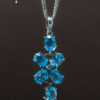 Blue Topaz Pendant