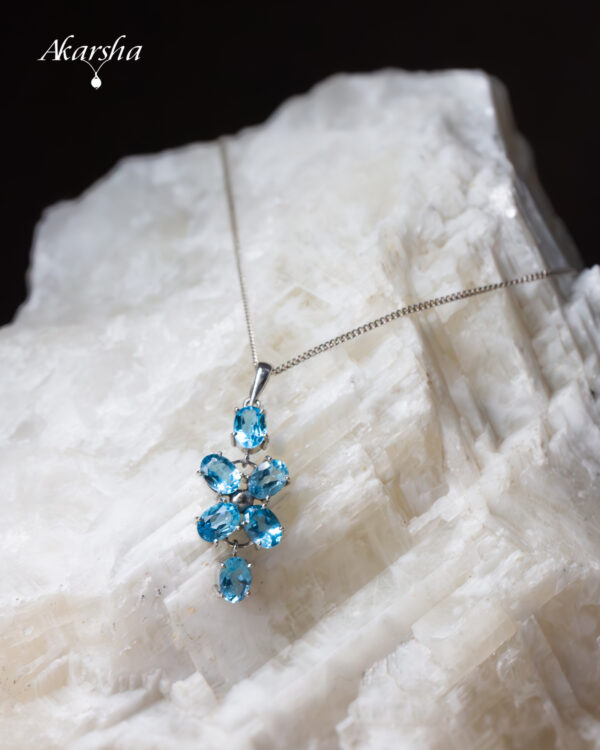 Blue Topaz Pendant