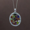 Multi-colour Stone Pendant